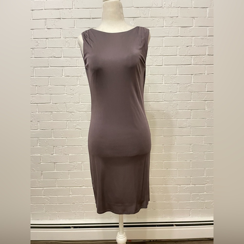 laundry by design jersey lined mini dresses open back size petite 4
